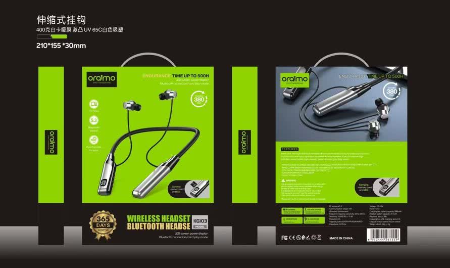 هندزفری گردنی مدل Oraimo KG-103